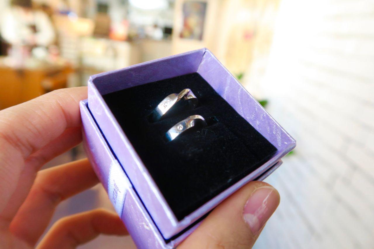 韓国　韓国旅行　旅行　ソウル　ソウル旅行　観光　ソウル観光　韓国観光　ホンデ　弘大　ショッピング　カフェ　指輪　指輪作り　体験　カップル　カップルリング　リング　お揃い　手作り